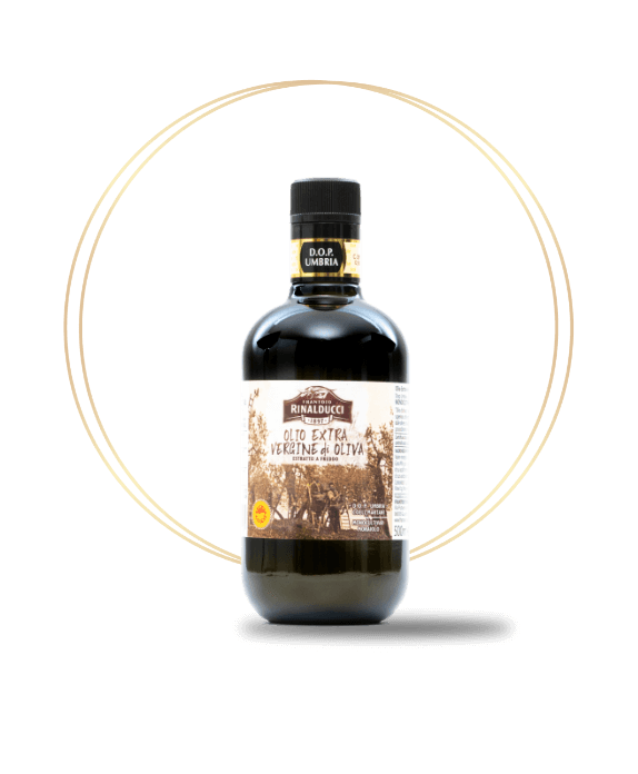Olio Extra Vergine di Oliva D.O.P. Umbria Colli Martani Monocultivar Moraiolo Olio Extra Vergine di Oliva D.O.P. Umbria Colli Martani Monocultivar Moraiolo