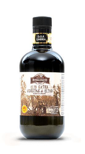 Olio extra vergine di oliva DOP Umbria Colli Martani Monocultivar Moraiolo